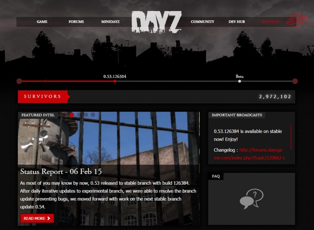 dayz - website