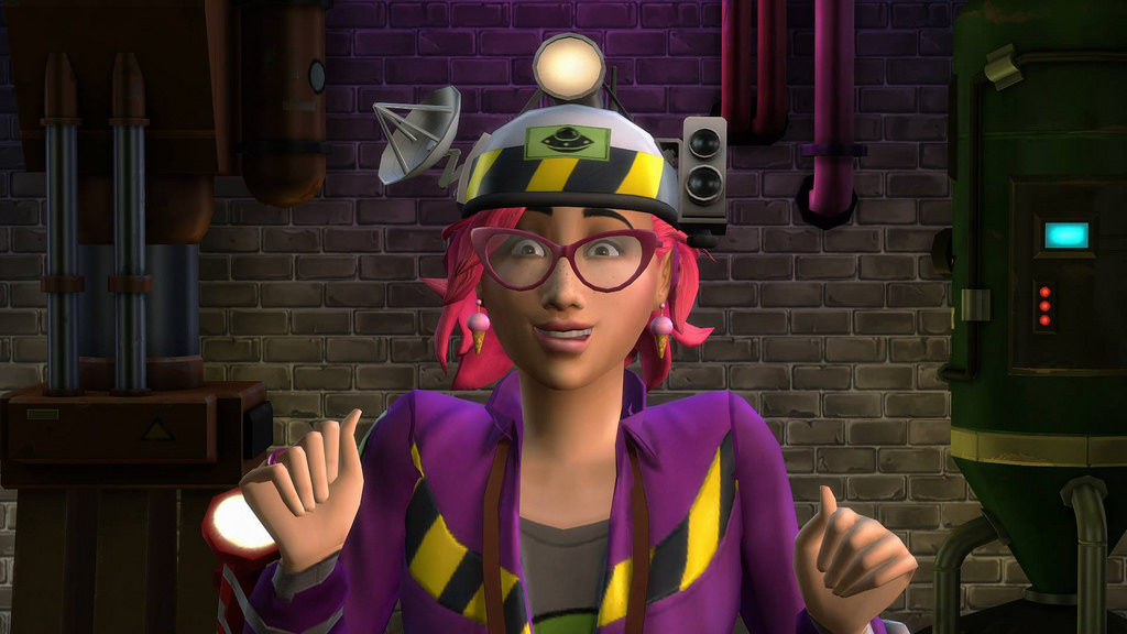 Les Sims 4 : Captures de la bande-annonce du scientifique
