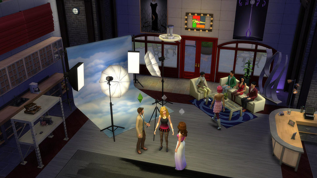 Les Sims 4 – Au travail ! – Studio photo