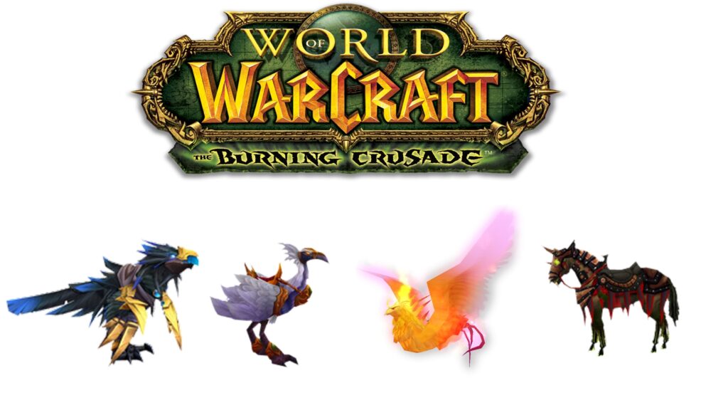 WoW – Montures rares de The Burning Crusade