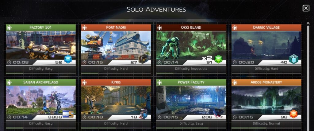 Skyforge – Les aventures Solo