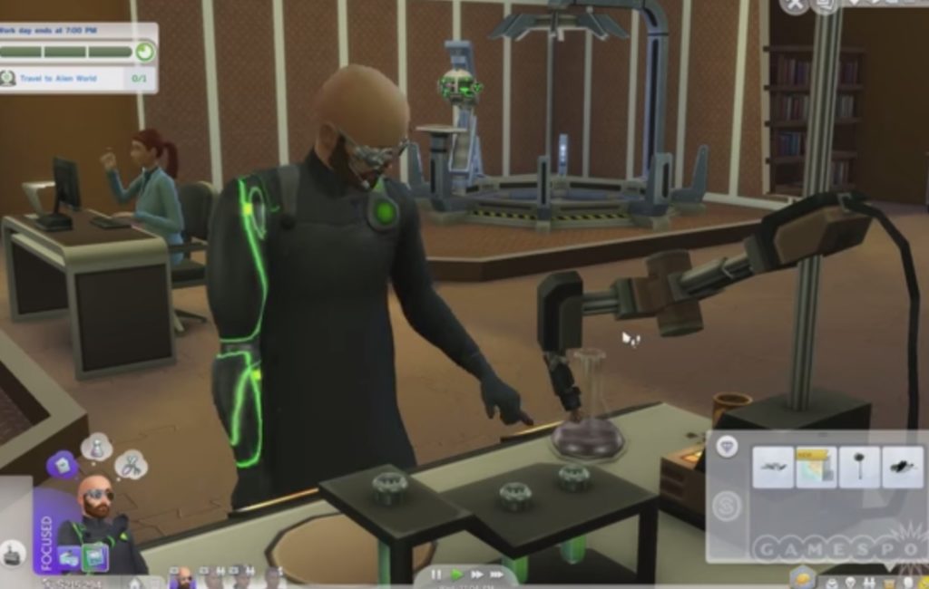 Les Sims 4 – Au travail ! Vidéo de gameplay