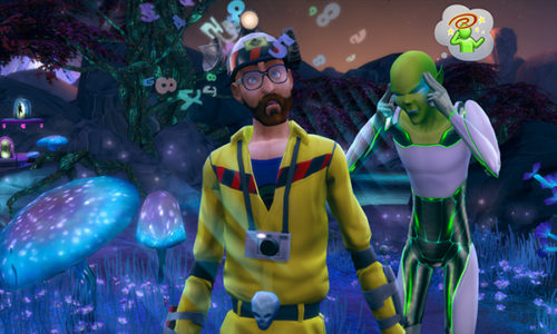 Les Sims 4 – Quelque chose d&rsquo;étrange…