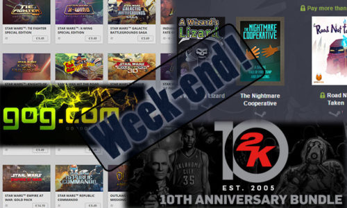 Ce week-end : Lucasfilm, Square Enix ou 2K ?