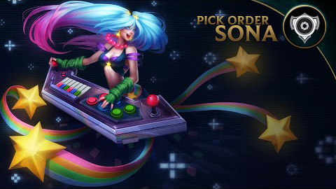 LoL – Pick Order des actions avec Sona #1