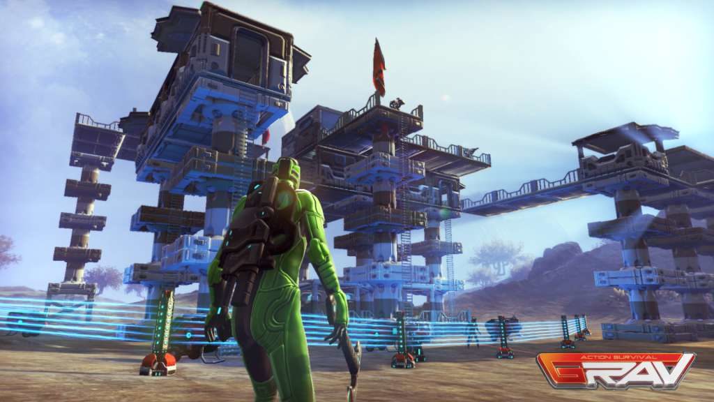 GRAV – Découverte d&rsquo;un survival futuriste