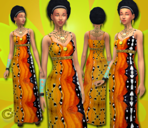 Afro dress by Gabriella_it