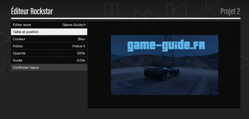 GTA V/Online : Modes Editeur/Réalisateur