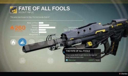 Destiny : Un nouveau Contrat Exotique