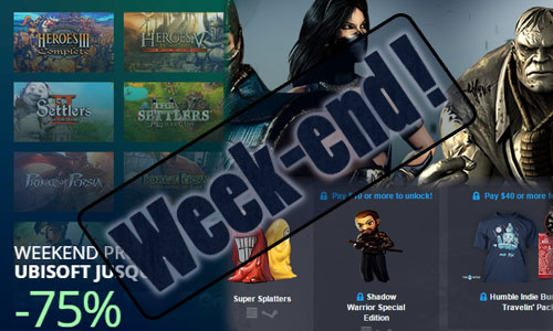 Ce week-end : du coté des promotions