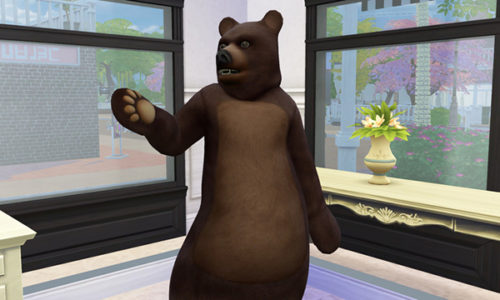 Les Sims 4 : Costume d&rsquo;ours