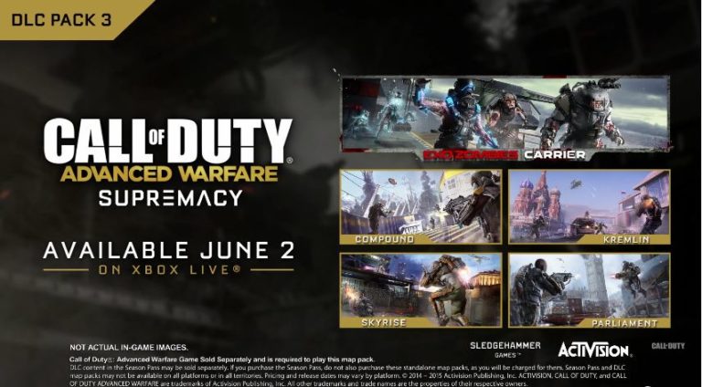 CoD Advanced Warfare : Supremacy se dévoile en vidéo