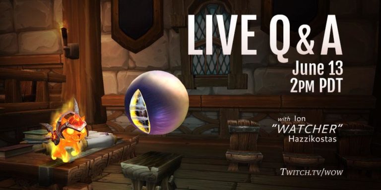 WoW – Posez vos questions à Ion Hazzikostas (maj)