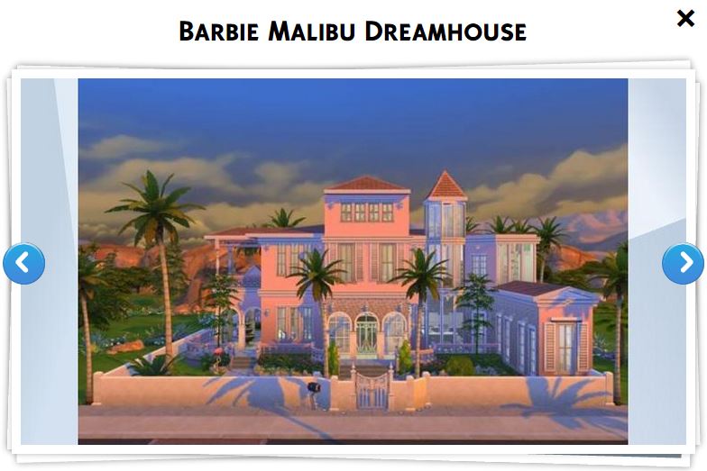 maison de barbie sims 4