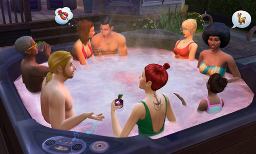 Les Sims 4 – Pourquoi opter pour les bains à remous ?