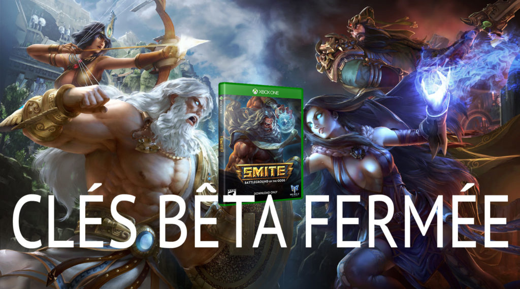 Smite – Clés bêta fermée SMITE Xbox One