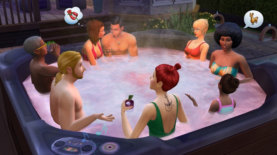 Les Sims 4 La Creation Des Bains A Remous Game Guide