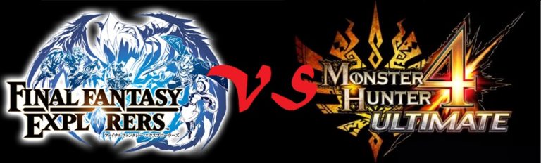 Final Fantasy Explorers vs Monster Hunter