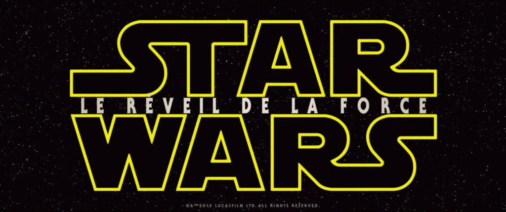 SW – Episode VII – Trailer japonais