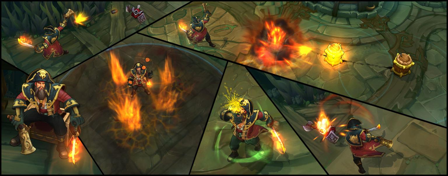Lol Mise A Jour De Champion Gangplank Sur Le Pbe Game Guide