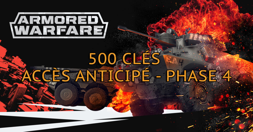 Armored Warfare – Distribution de clés