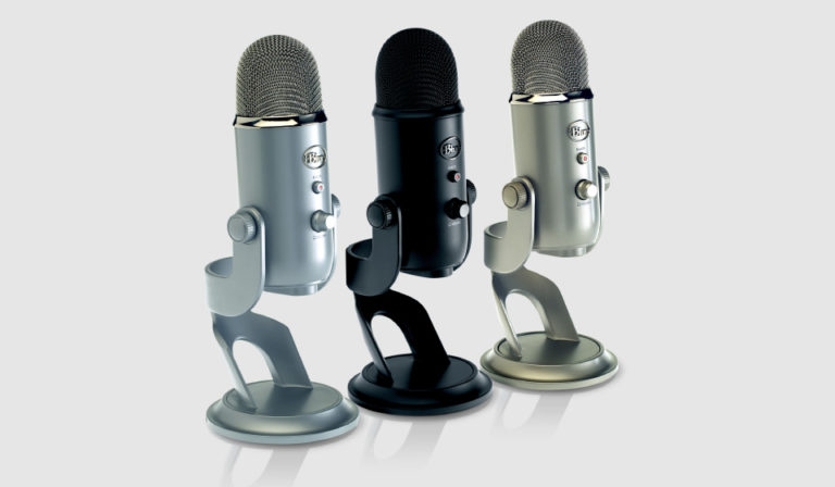 High-Tech : Microphone Yeti Blue