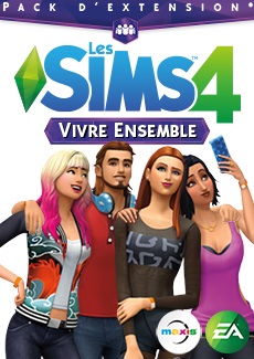 Les Sims 4 Vivre Ensemble Jaquette