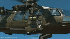 Metal Gear Solid V - Helicoptere