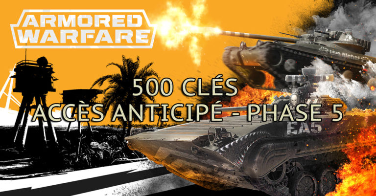 Armored Warfare – Clés accès anticipé 5