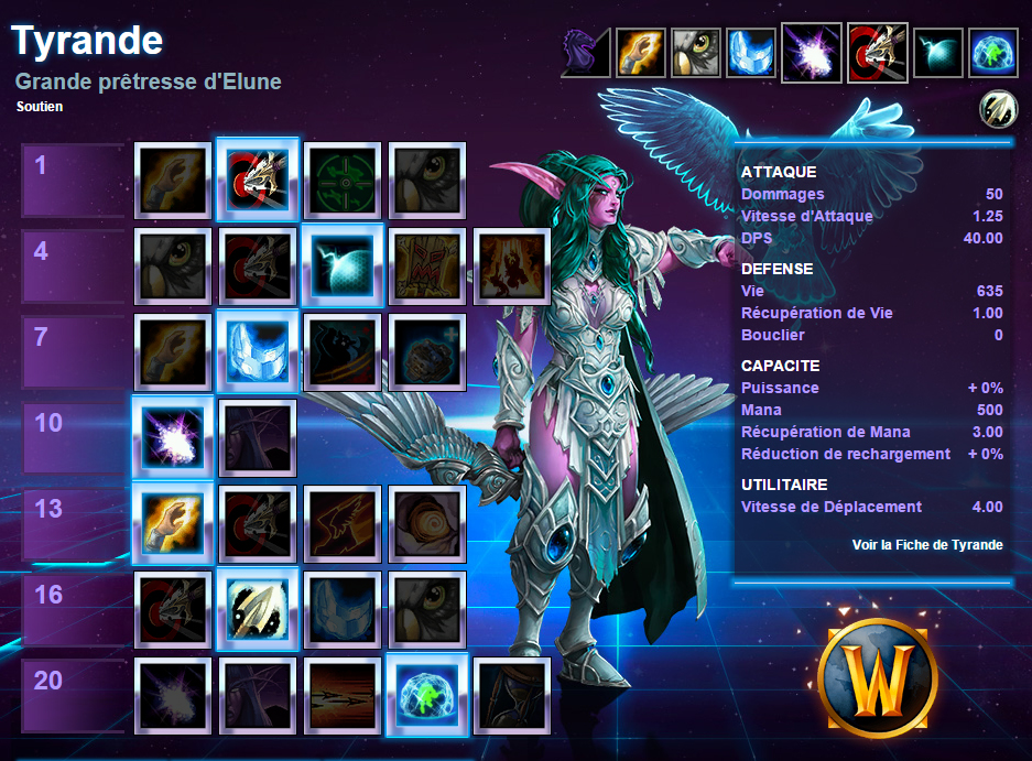 Heroes - Tyrande Build Full Support