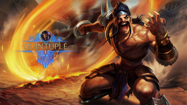 LoL – Votre premier quintuplé