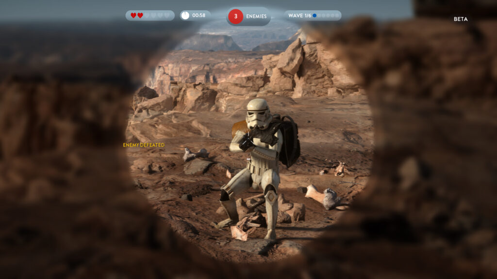Battlefront – Bêta : mode Survie