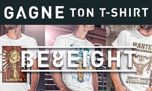 Découvrez les t-shirts Be8eight et gagnez en un !