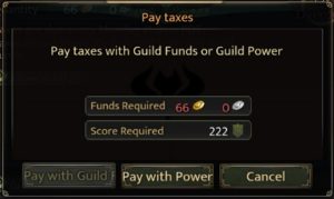 Devilian guilde Taxe Payement