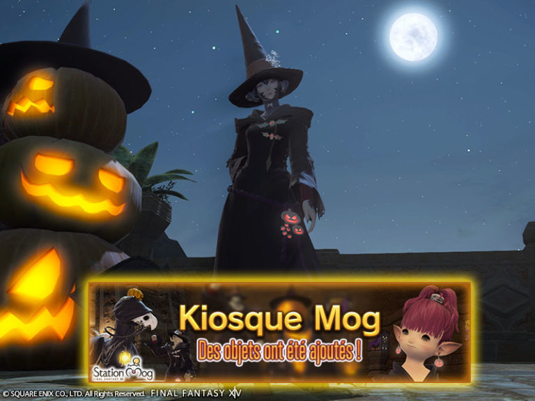 FFXIV – Kiosque Mog : Halloween en avance