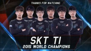 LoL - Worlds 2015 - SKT T1 Champions