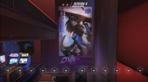 Overwatch - D.Va - Affiche Hanamura