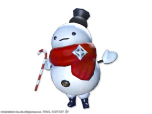 Kiosque mog - Mascotte - Bébé bonhomme de neige