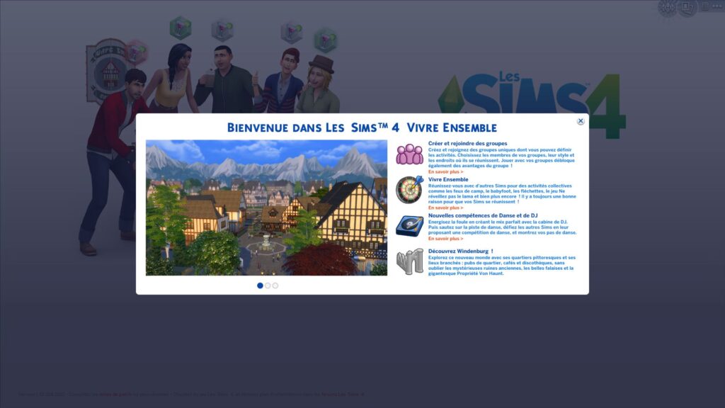 Les Sims 4 – Vivre Ensemble – Aperçu des nouvelles fonctionnalités