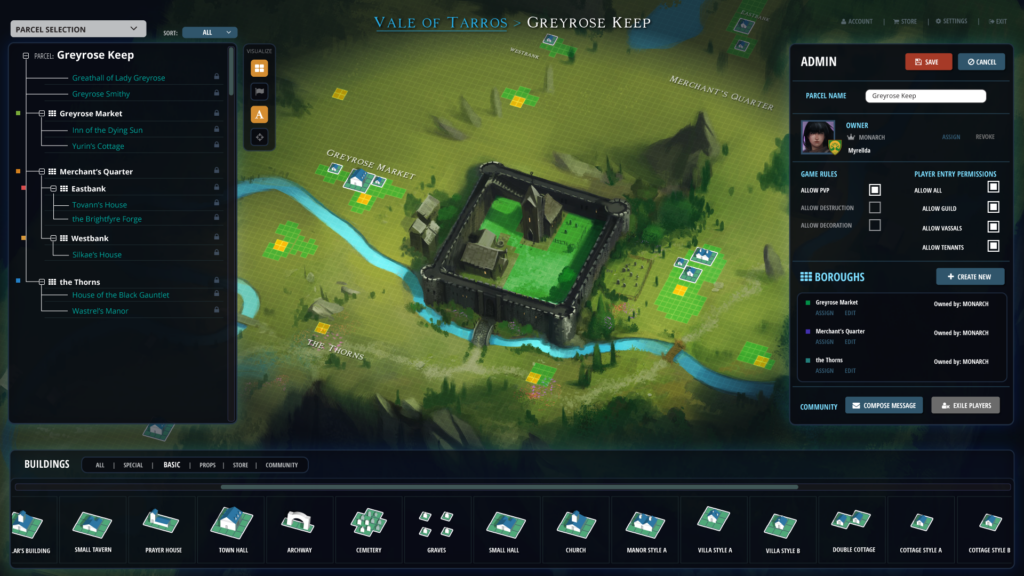 Crowfall – Que sont les parcelles ?