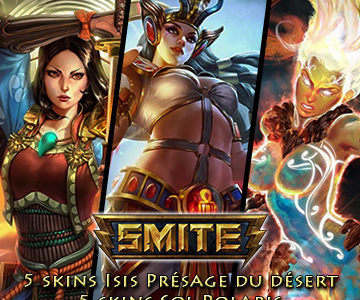 SMITE – Concours de skins pour Sol, Isis et Amaterasu