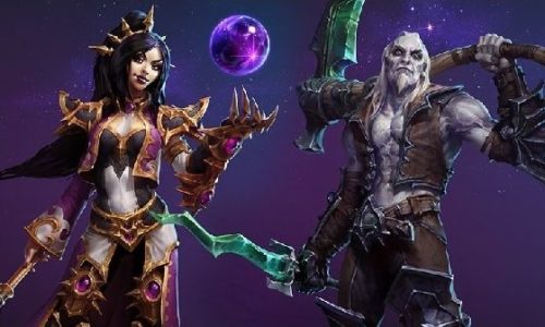 Nécromancien et Sorcière dans Heroes of the Storm
