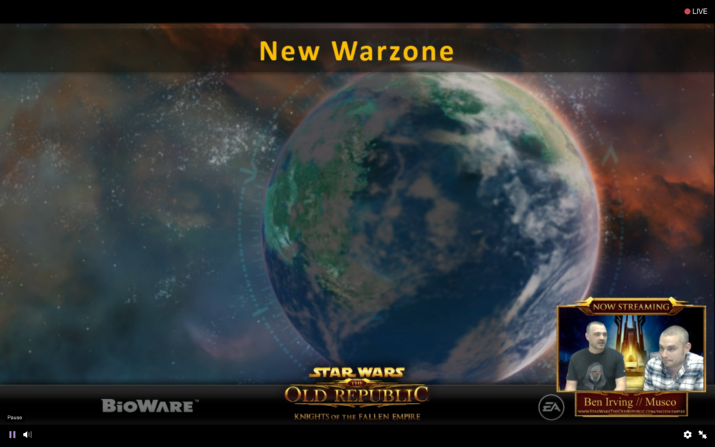 SWTOR – Livestream du Producteur 15/01 : résumé