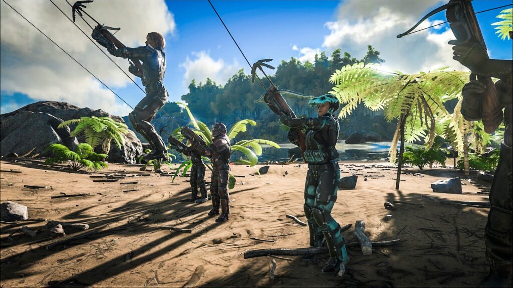 ARK: Survival Evolved – Alliances tribales, Terror Bird et grappin