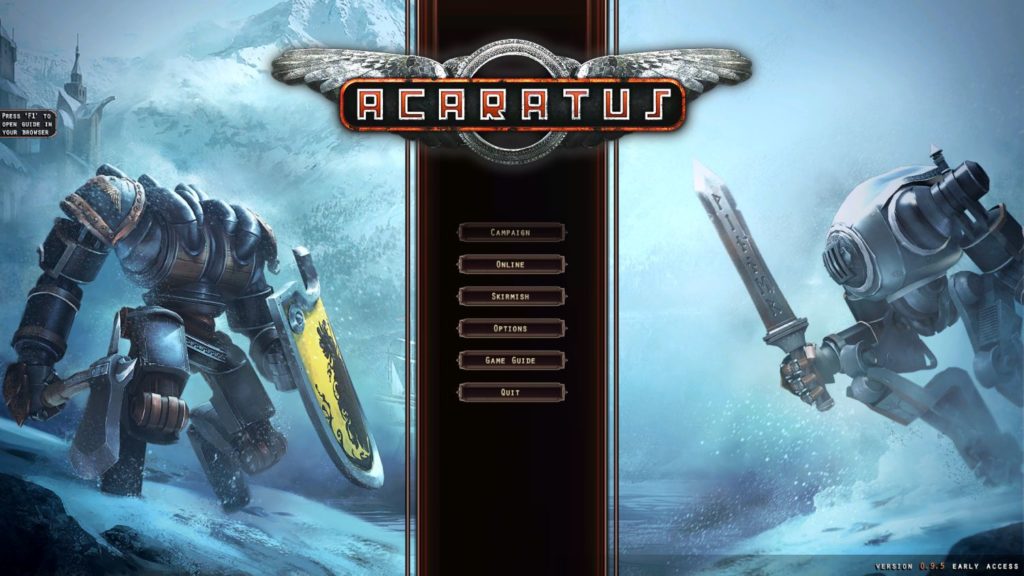 Acaratus – Aperçu du mode escarmouche