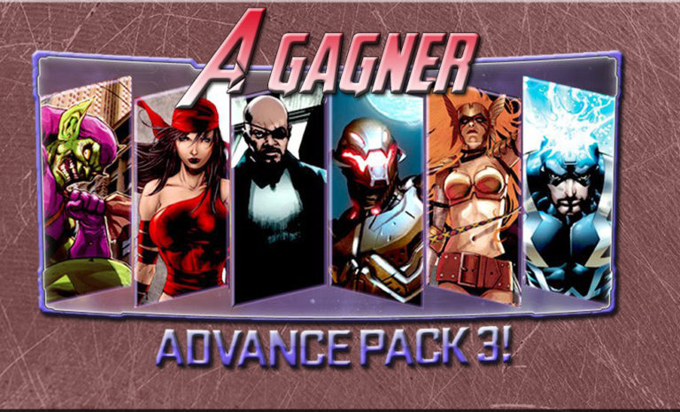 Marvel Heroes – Advance Pack 3 à gagner
