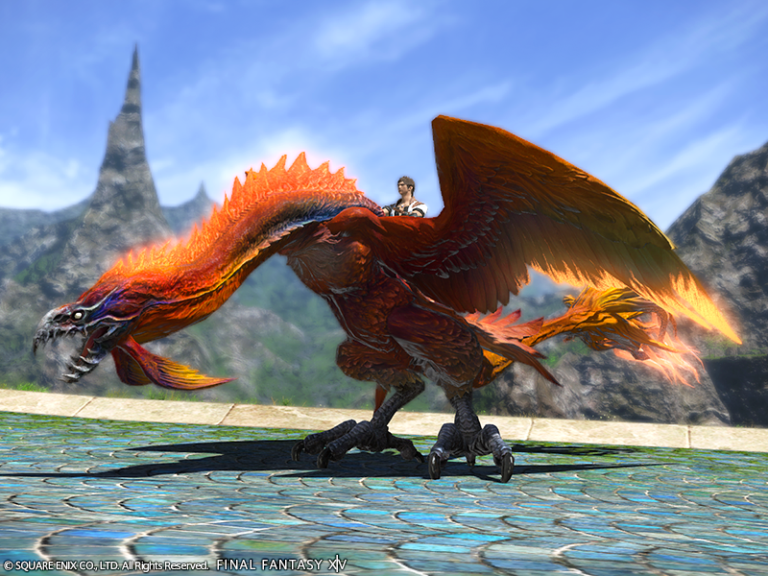 FFXIV – Nouvelle monture dans le Kiosque Mog