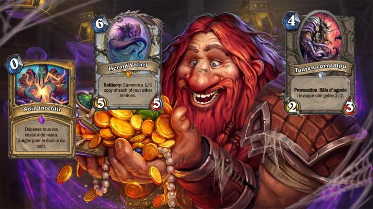 Hearthstone : la légendaire du prêtre et 2 nouvelles cartes
