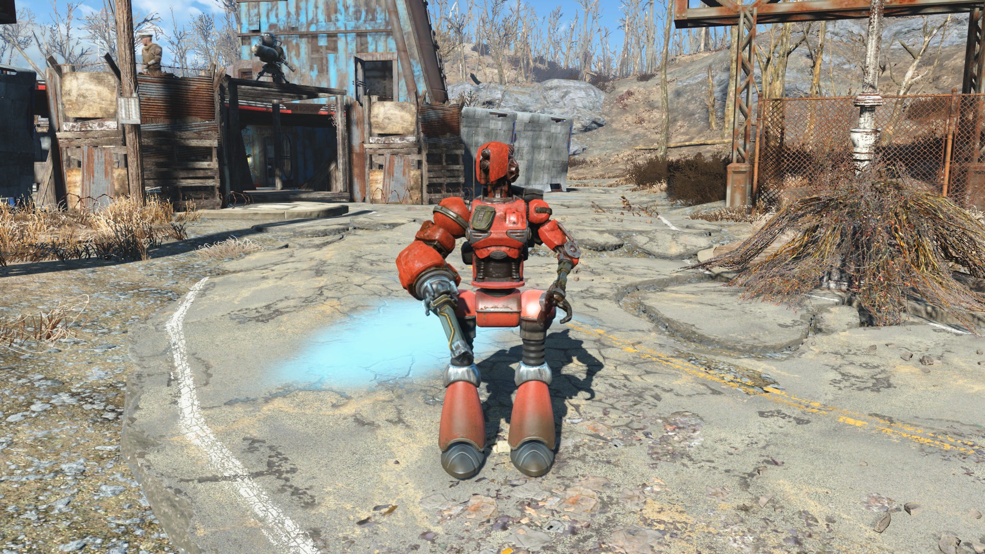 Fallout 4 automatron робот фото 93
