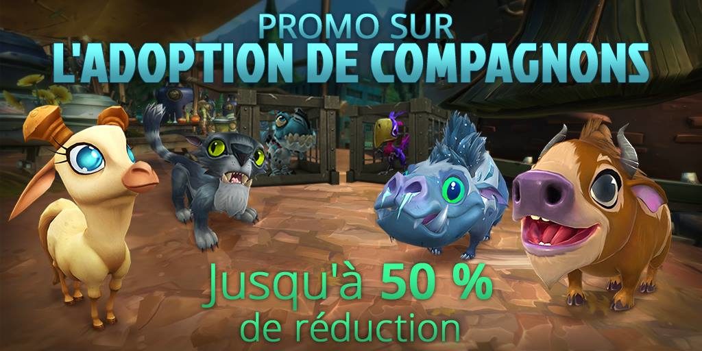 WildStar – Promotions sur tous les compagnons